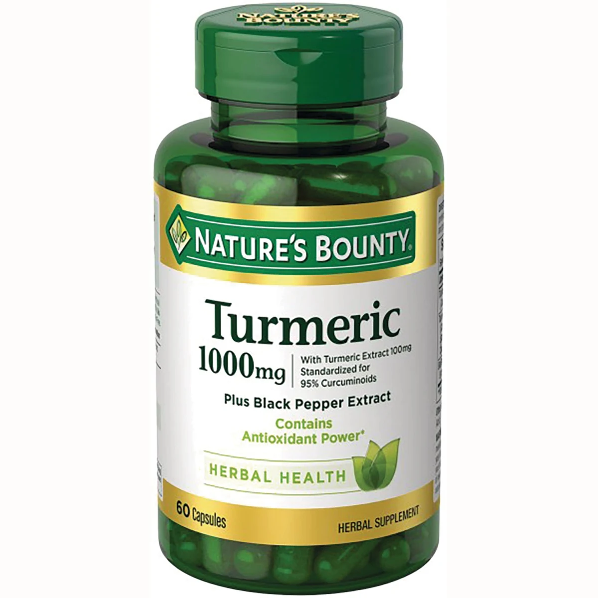 Nature's Bounty Turmeric plus Black Pepper Extract