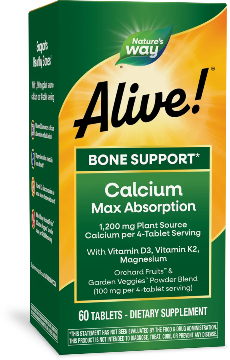 Nature's Way Alive! Calcium Bone Support