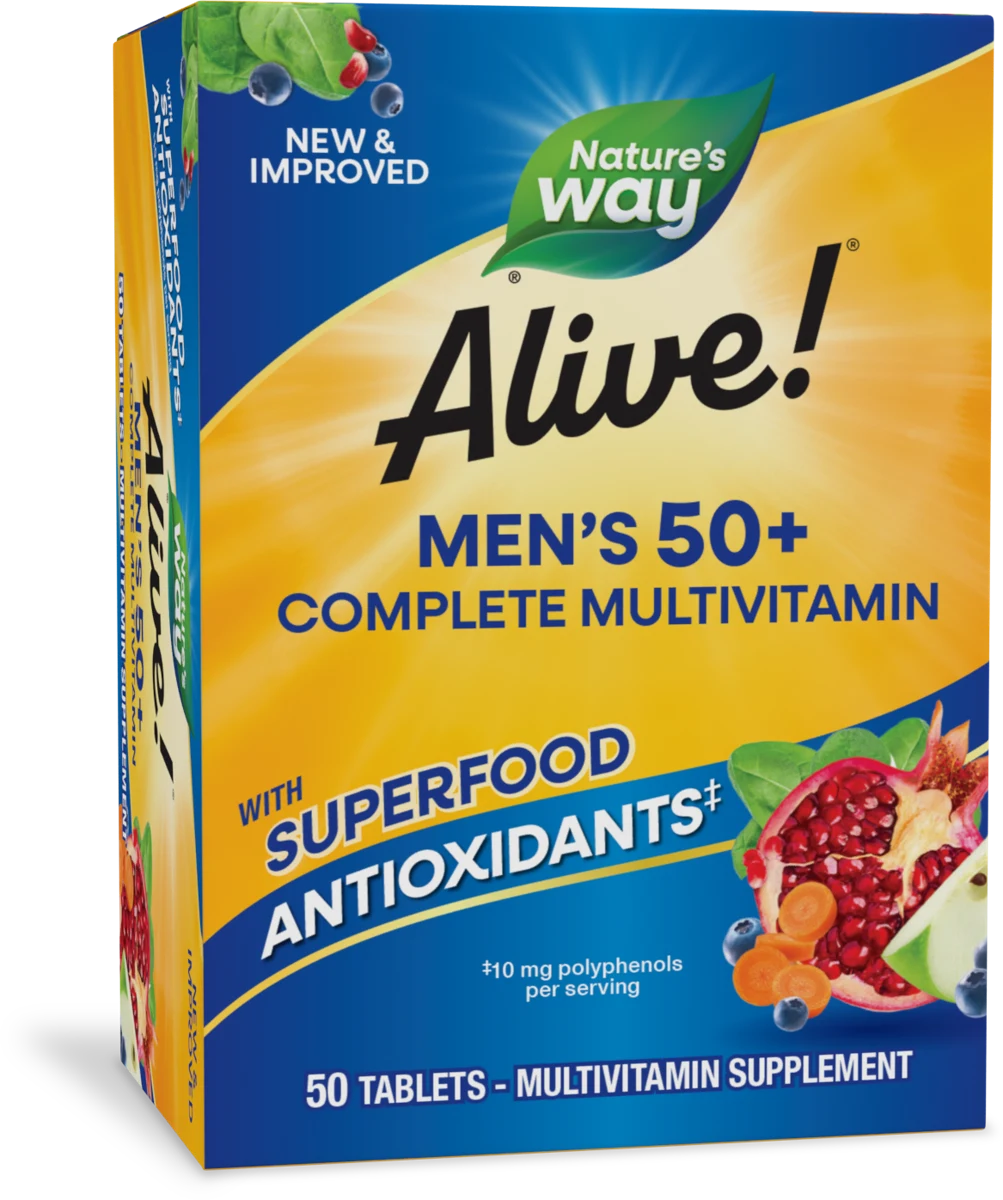 Nature's Way Alive! Men's 50+ Complete Multivitamin