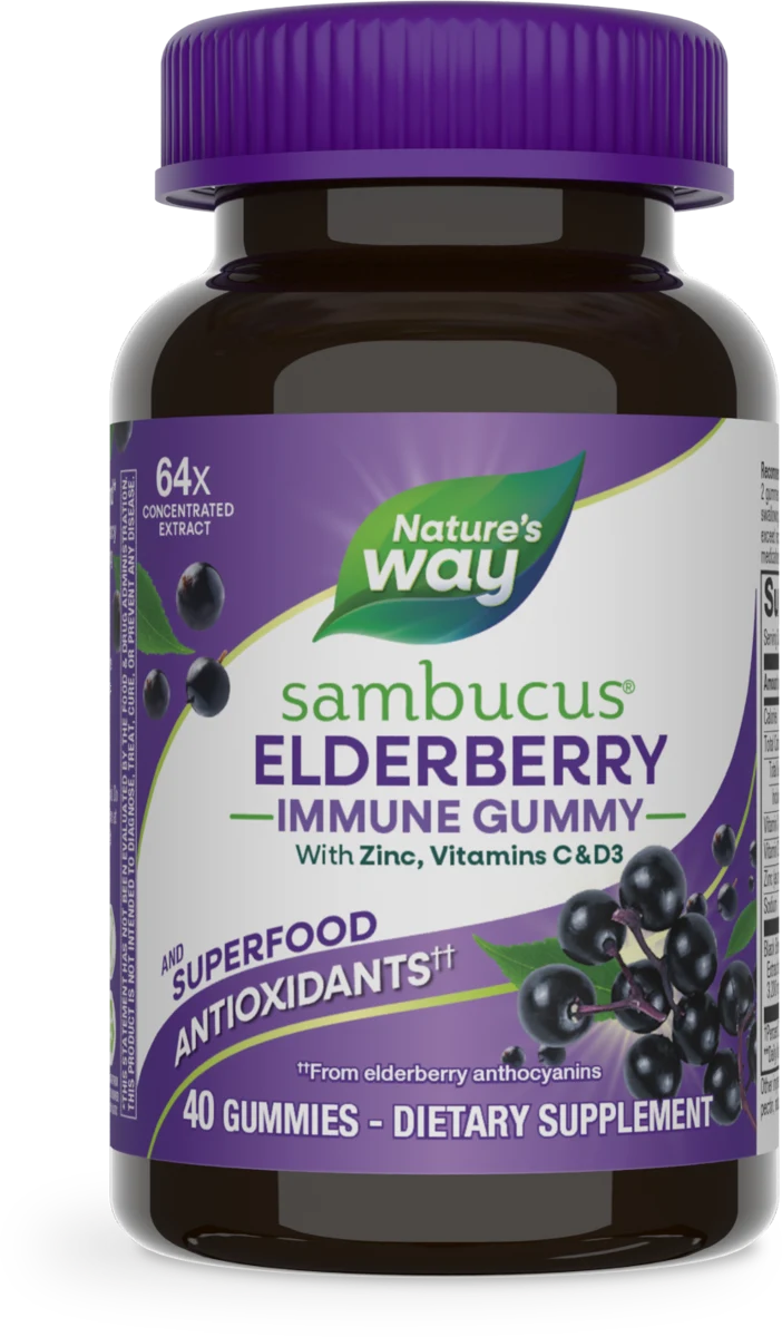 Nature's Way Sambucus Elderberry Immune Gummy