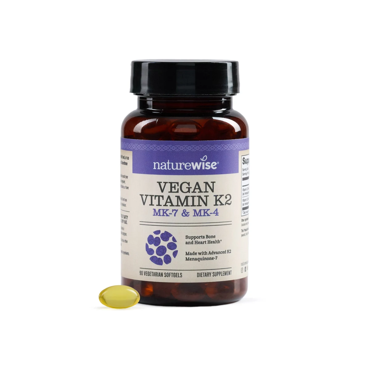NatureWise Vegan Vitamin K2 Softgels