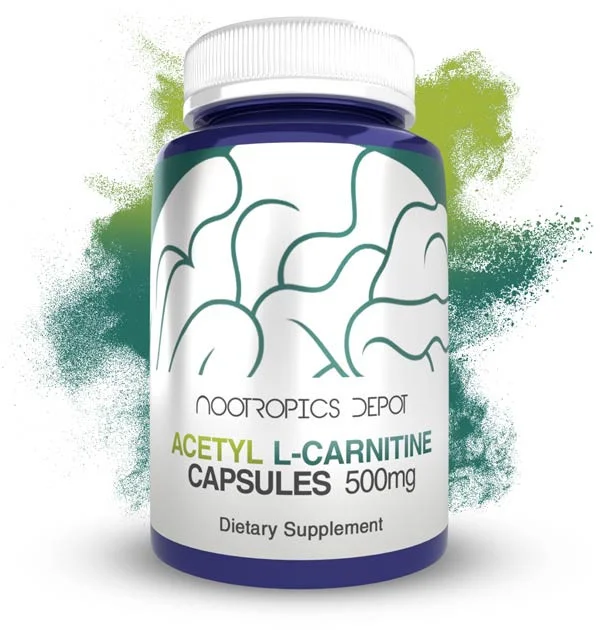 Nootropics Depot Acetyl L-Carnitine HCL (ALCAR) Capsules