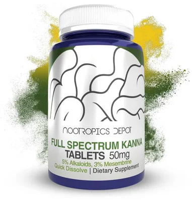 Nootropics Depot FSK53 Kanna Extract Quick Dissolve Tablets