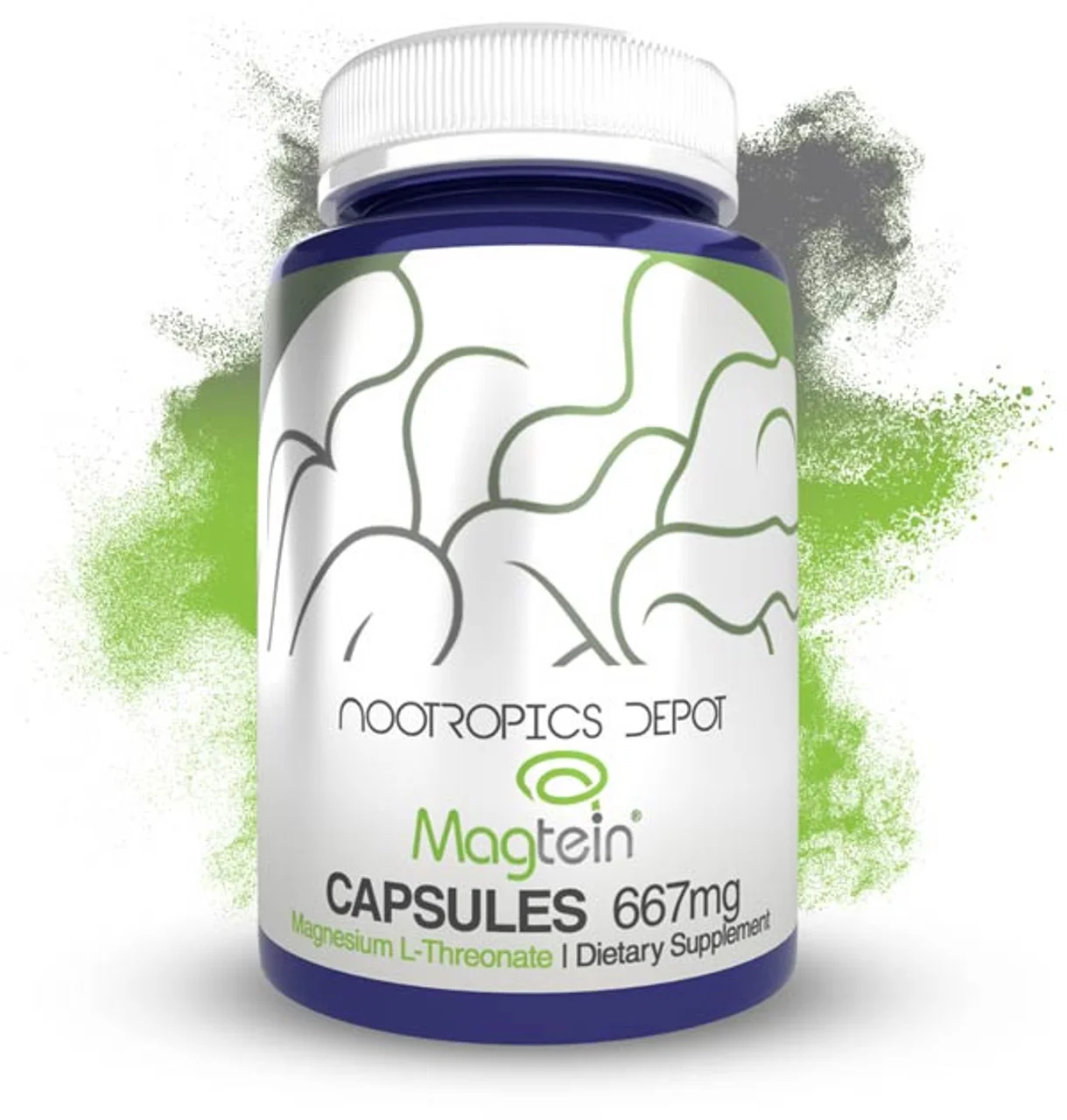 Nootropics Depot Magtein Magnesium L-Threonate Capsules