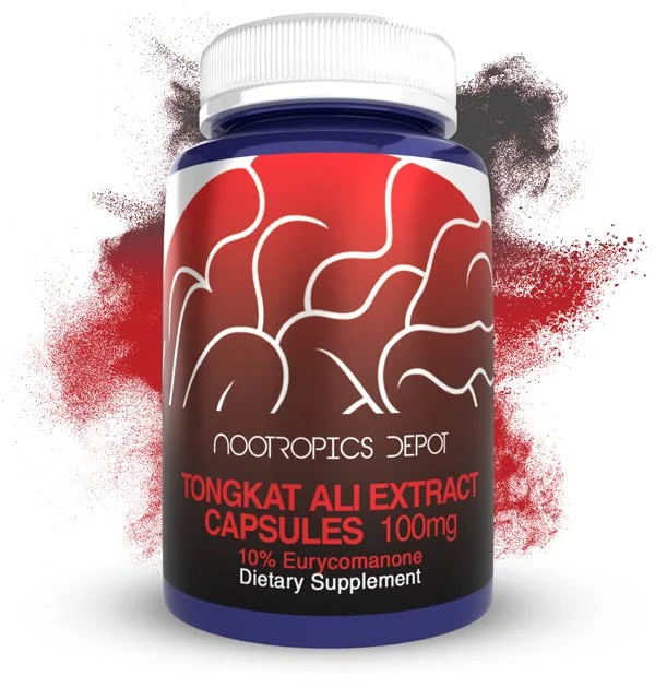 Nootropics Depot Tongkat Ali Extract Capsules or Tablets