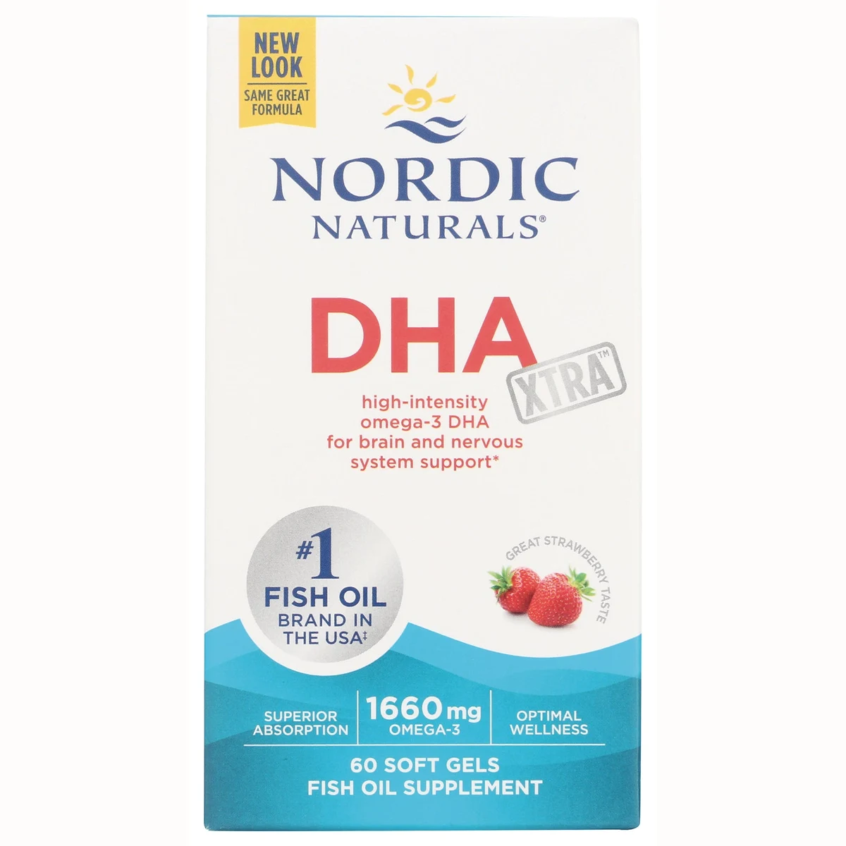 Nordic Naturals DHA Xtra - Strawberry