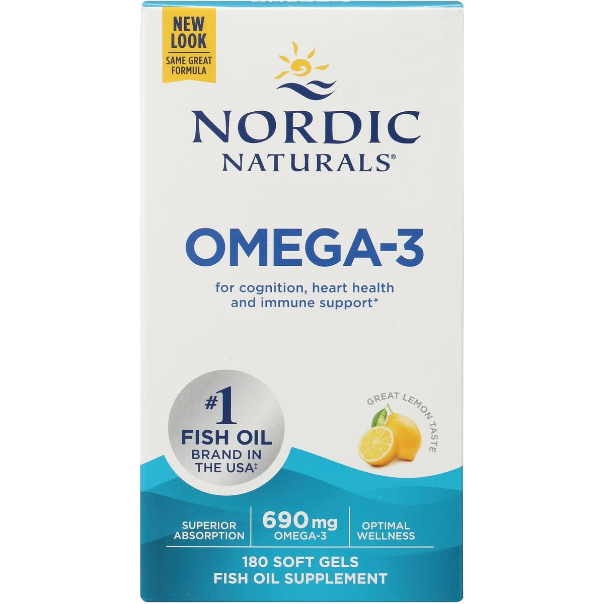 Nordic Naturals Omega-3 - Lemon