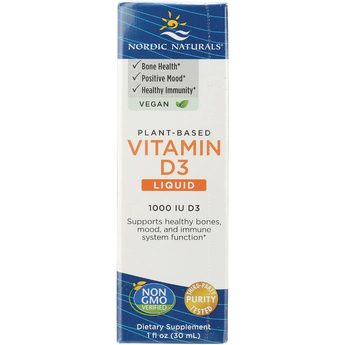 Nordic Naturals Plant-Based Vitamin D3 Liquid