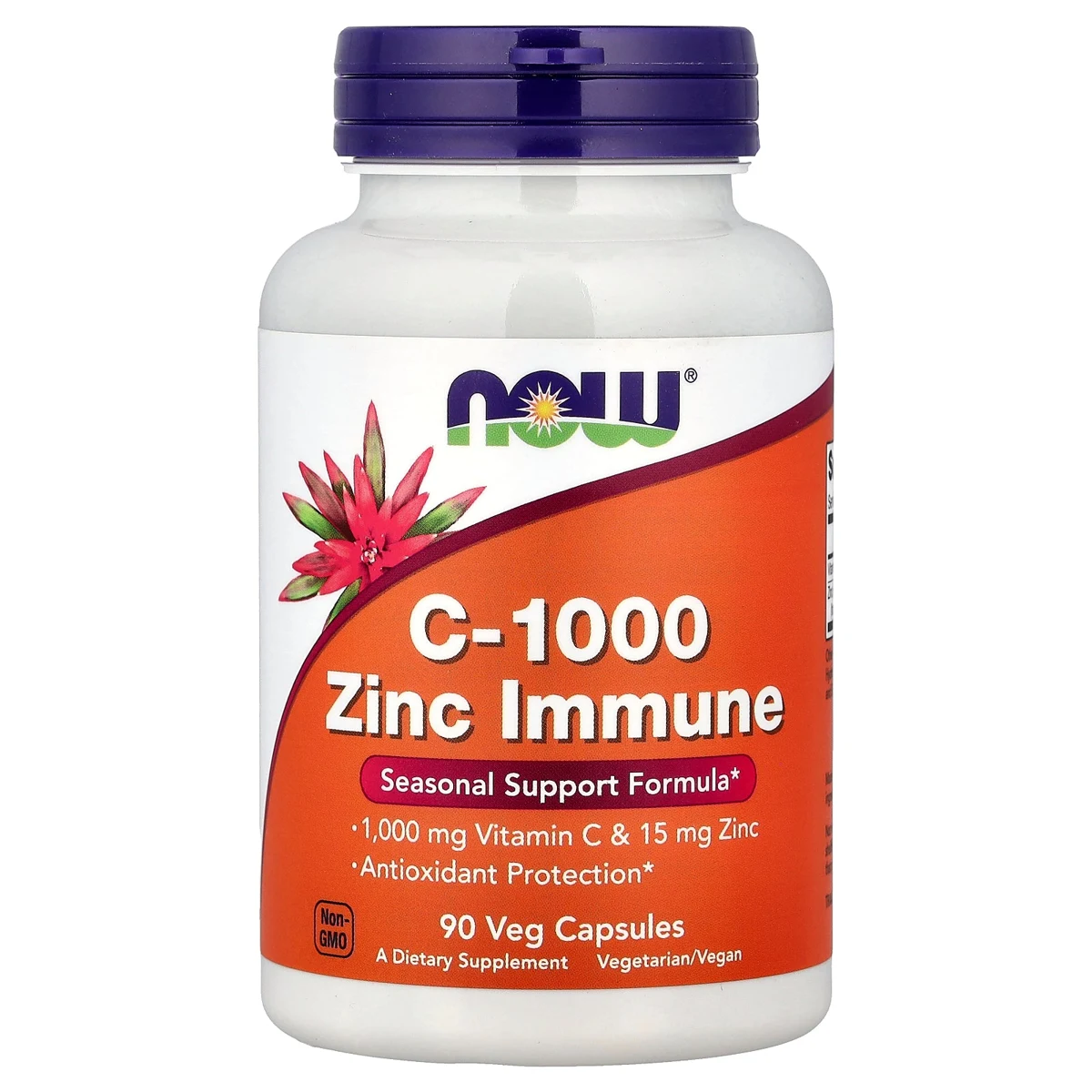 NOW Foods C-1000, Zinc Immune