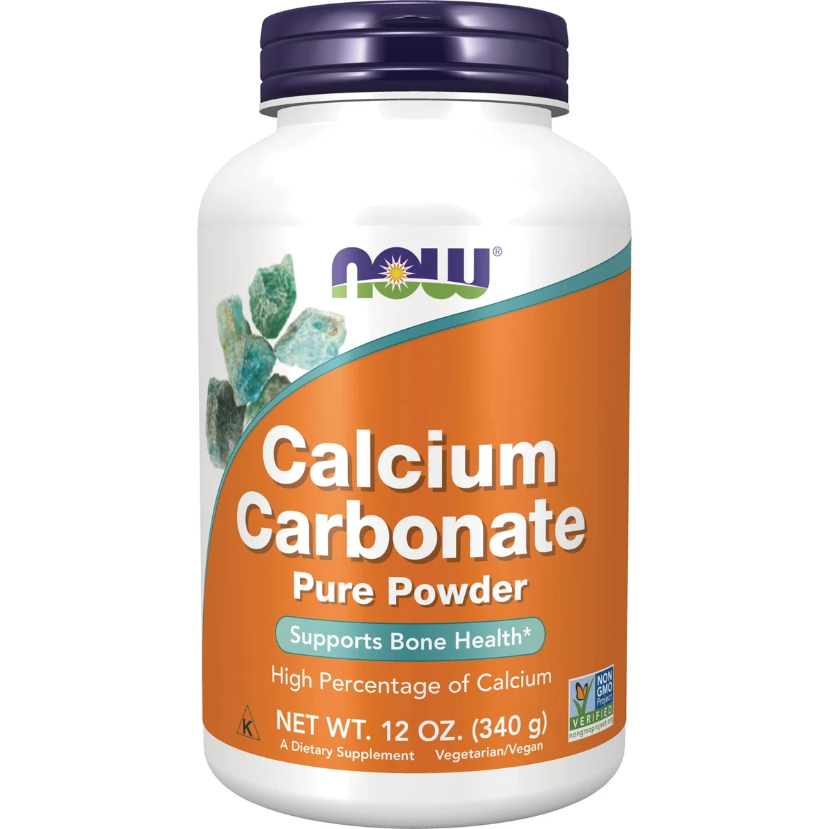 NOW Foods Calcium Carbonate Pure Powder
