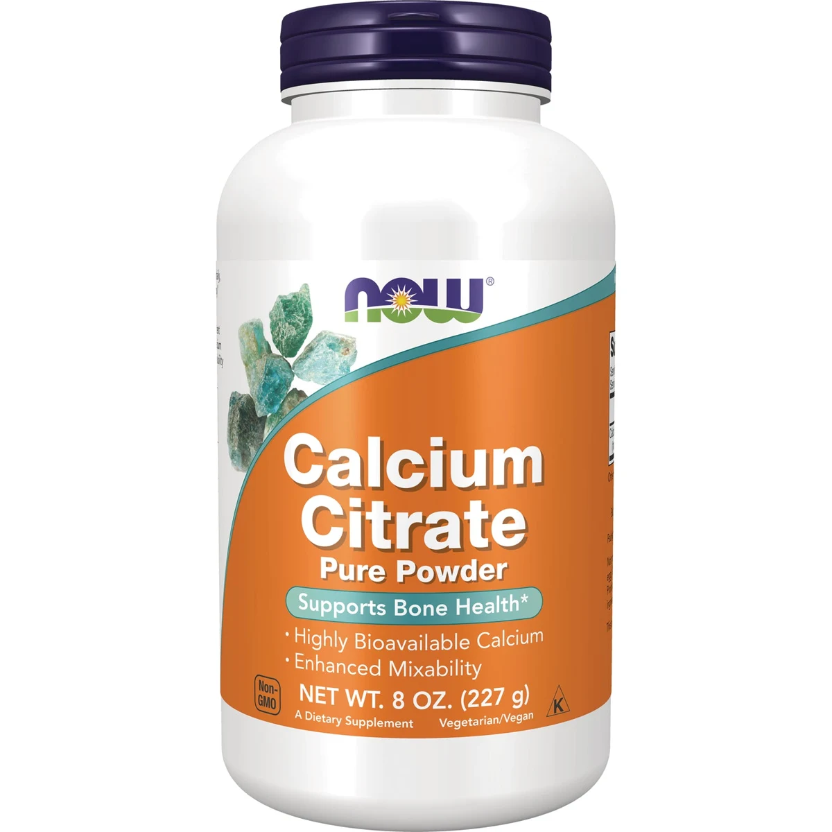 NOW Foods Calcium Citrate Pure Powder