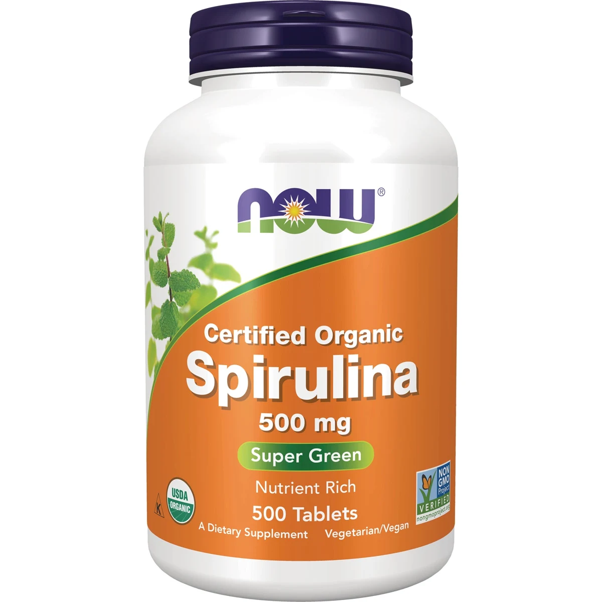NOW Foods Certified Organic Spirulina