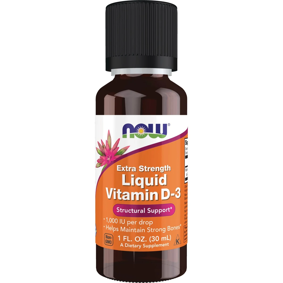 NOW Foods Extra Strength Liquid Vitamin D-3