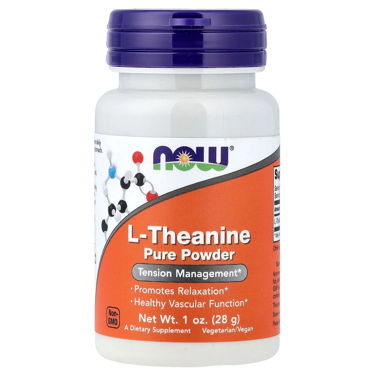 NOW Foods L-Theanine Pure Powder