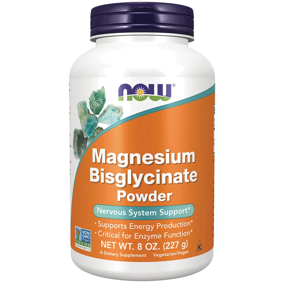 NOW Foods Magnesium Bisglycinate Powder