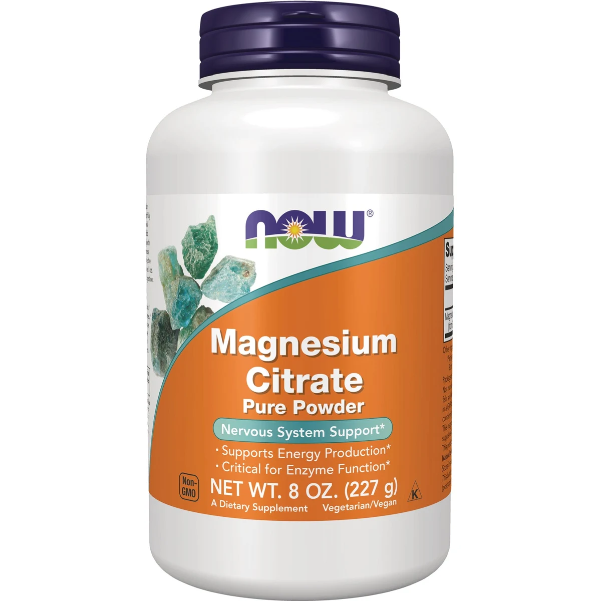 NOW Foods Magnesium Citrate Pure Powder