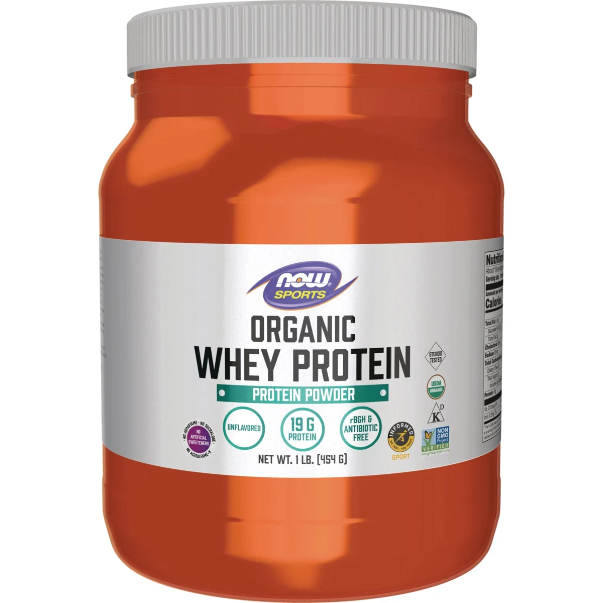 NOW Foods Organic Whey Protein - Unflavored