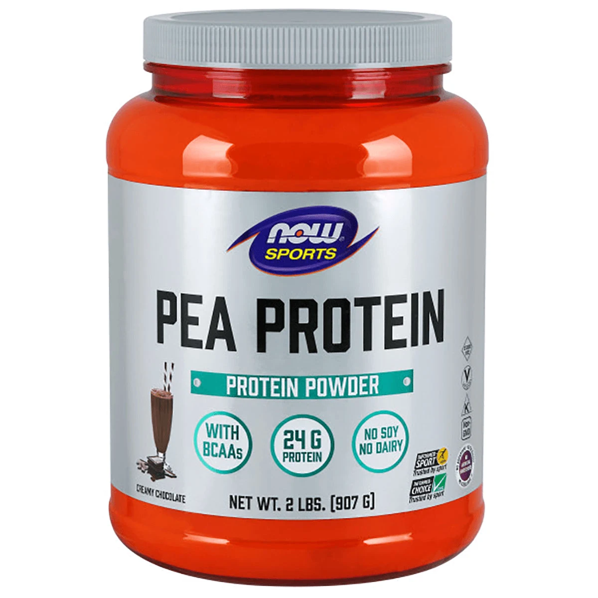 NOW Foods Pea Protein - Creamy Chocolate