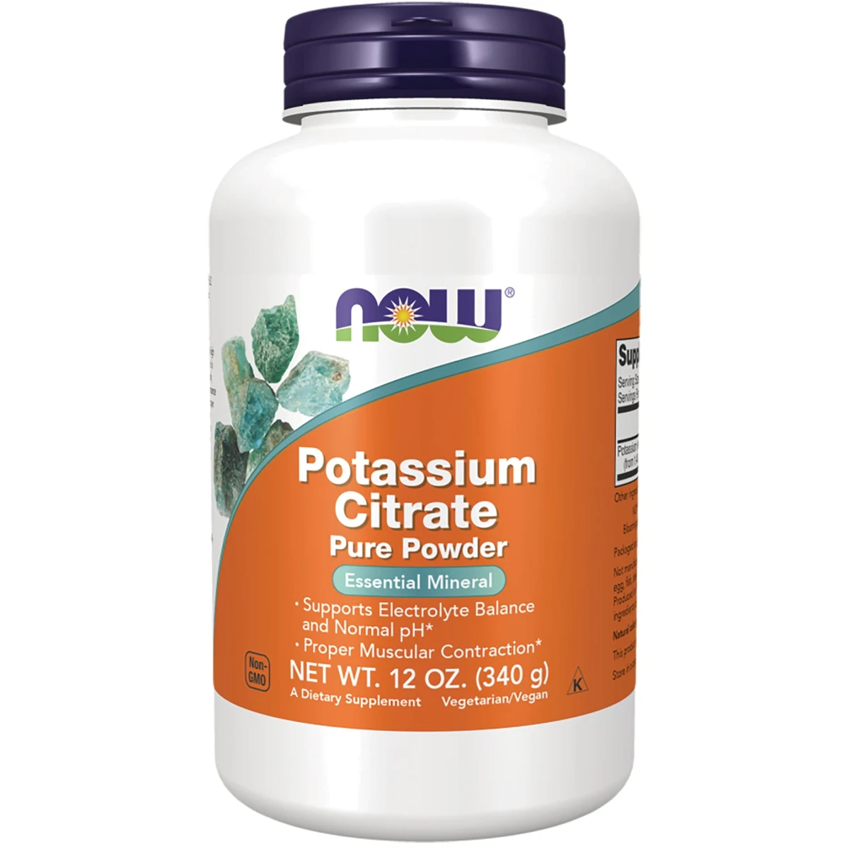 NOW Foods Potassium Citrate Powder