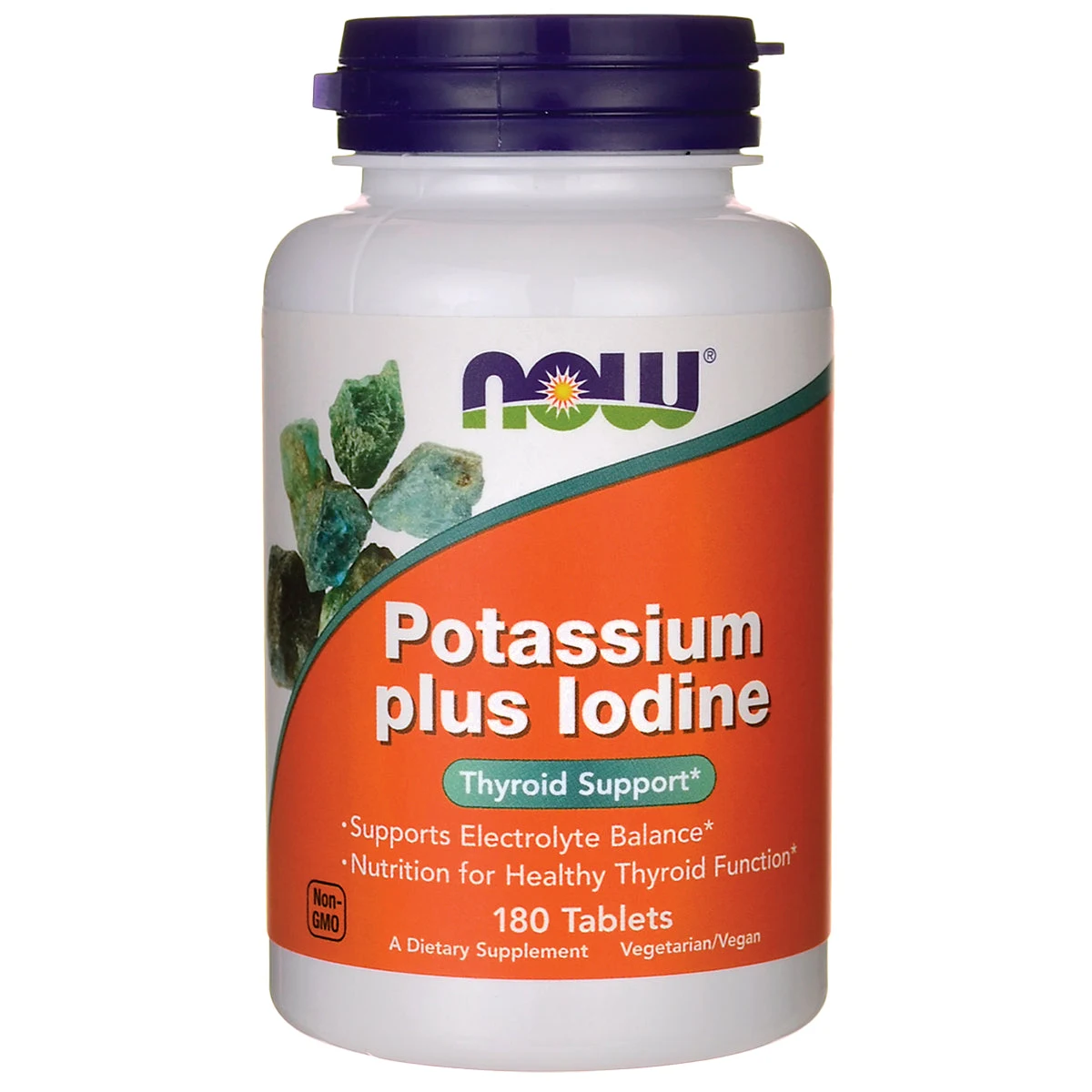 NOW Foods Potassium Plus Iodine