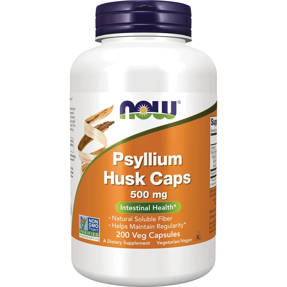 NOW Foods Psyllium Husk Caps