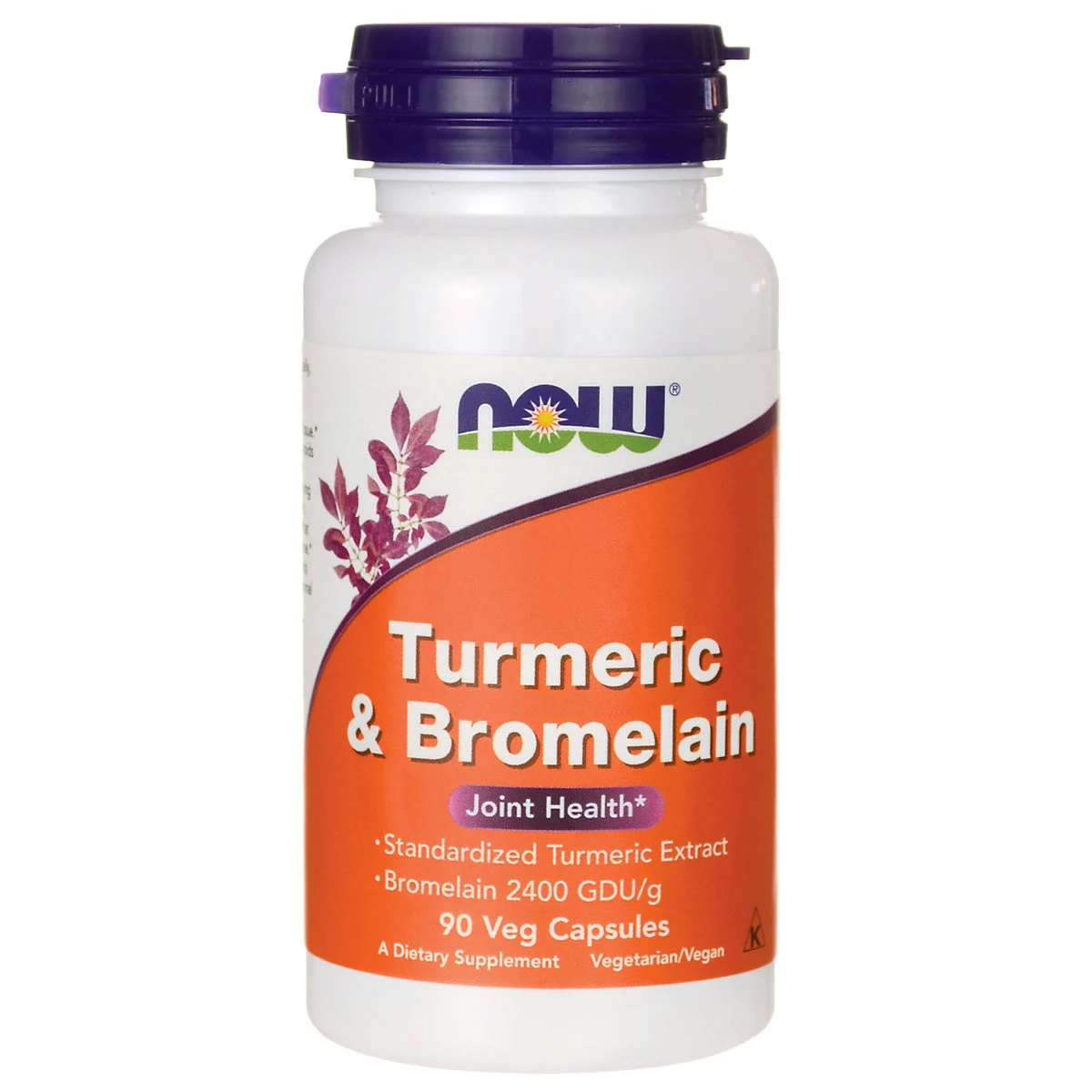 NOW Foods Turmeric & Bromelain