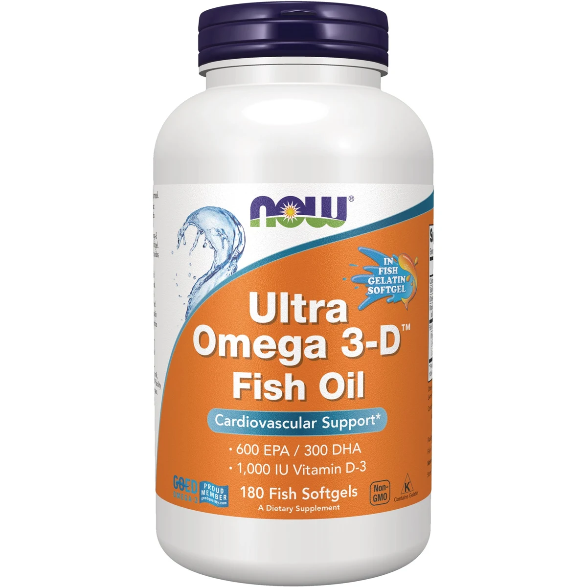 NOW Foods Ultra Omega 3-D Fish Oil