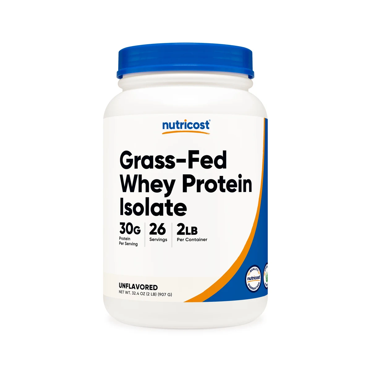 Nutricost Grass-Fed Whey Protein Isolate