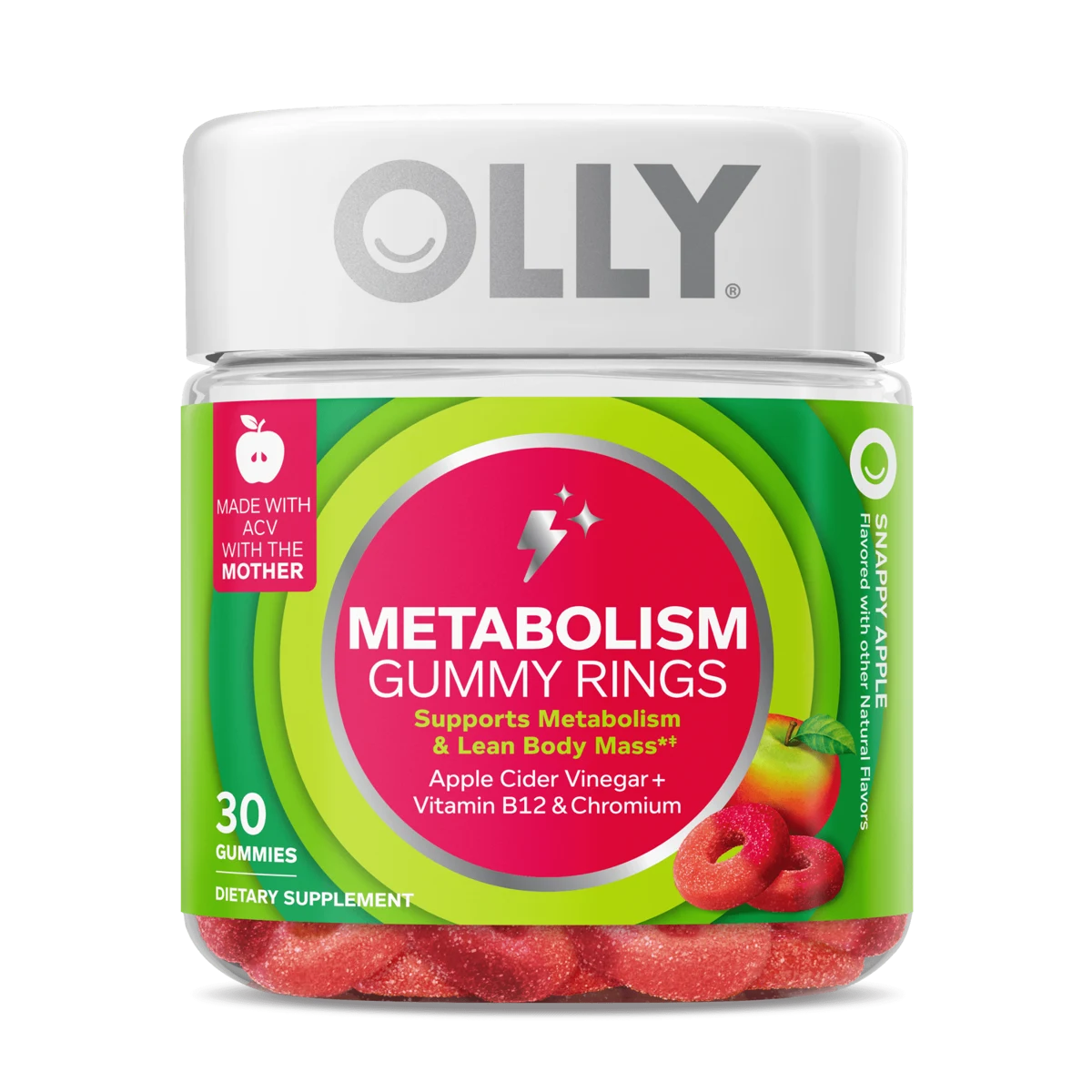 Olly Metabolism Gummy Rings