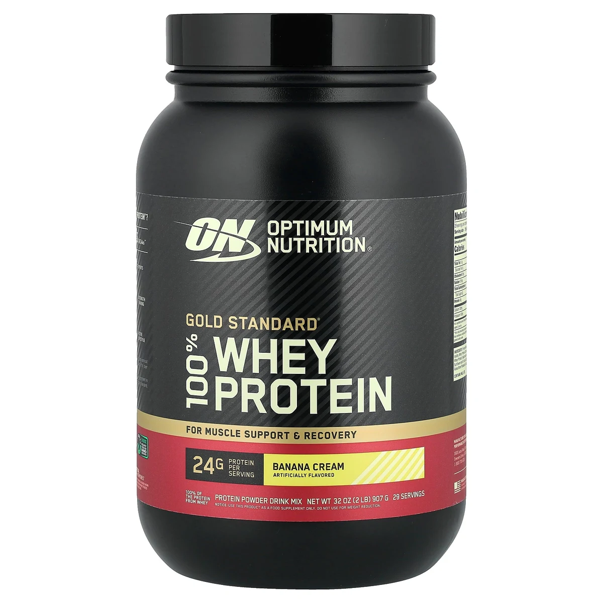 Optimum Nutrition Gold Standard 100% Whey Protein, Banana Cream