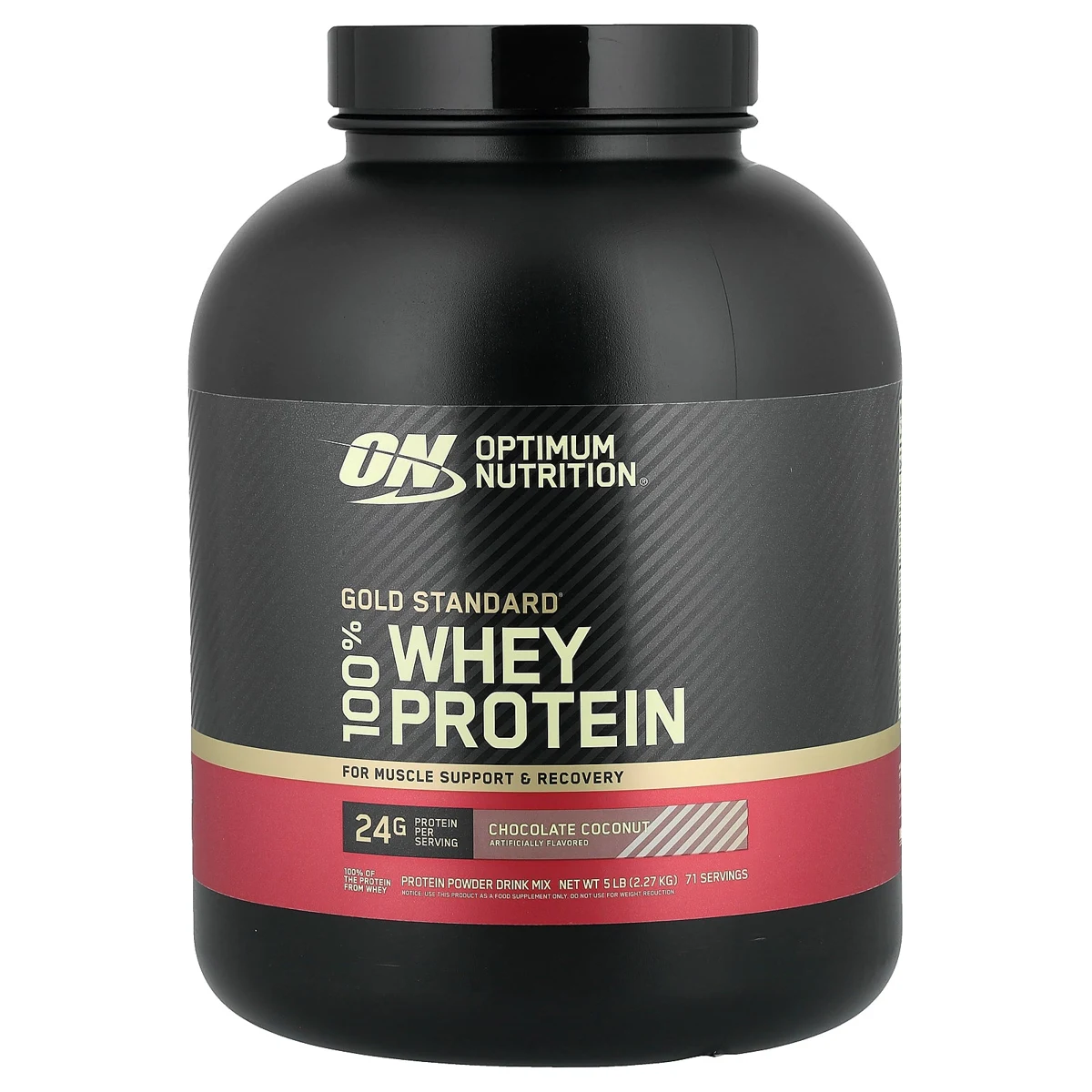 Optimum Nutrition Gold Standard 100% Whey Protein, Chocolate Coconut