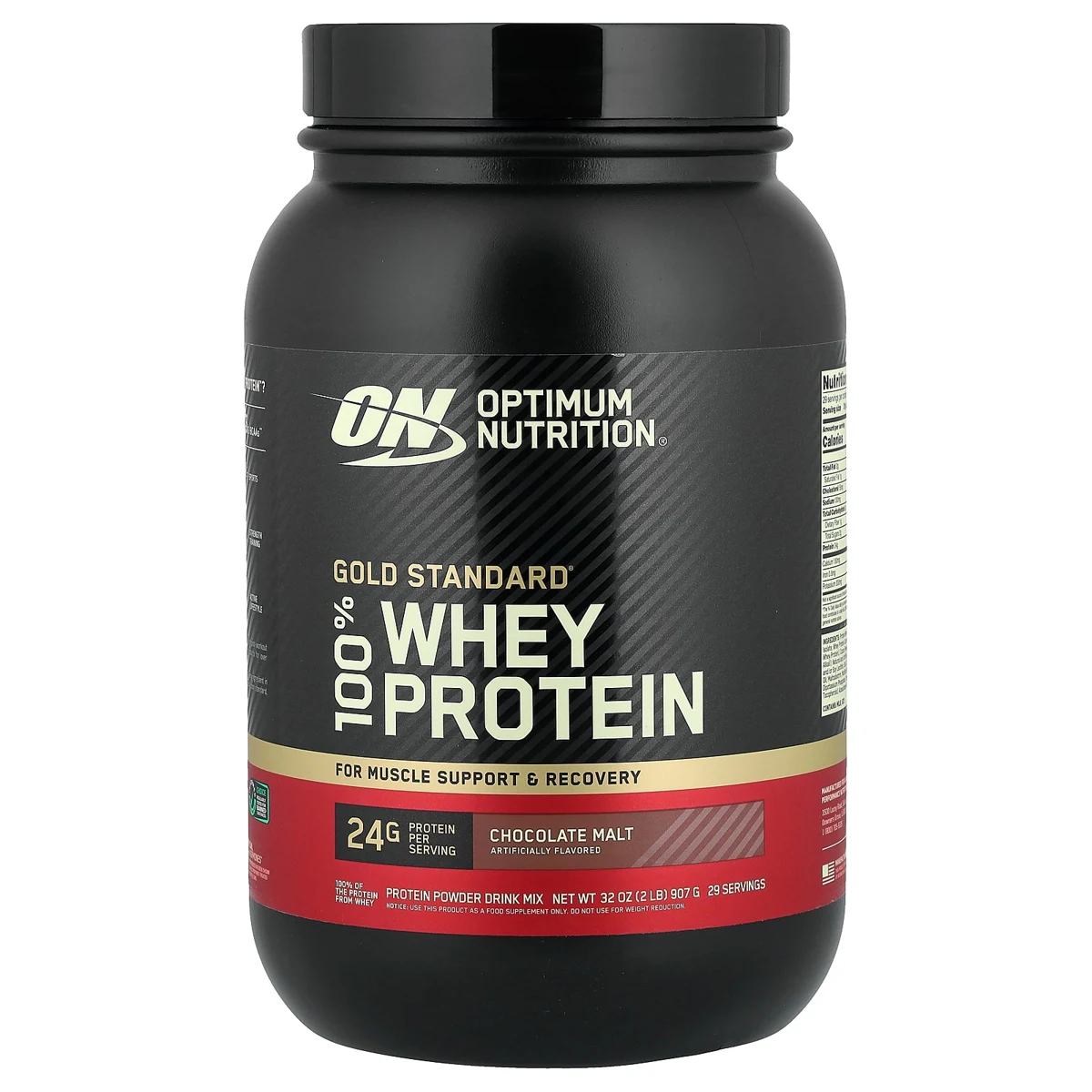 Optimum Nutrition Gold Standard 100% Whey Protein, Chocolate Malt