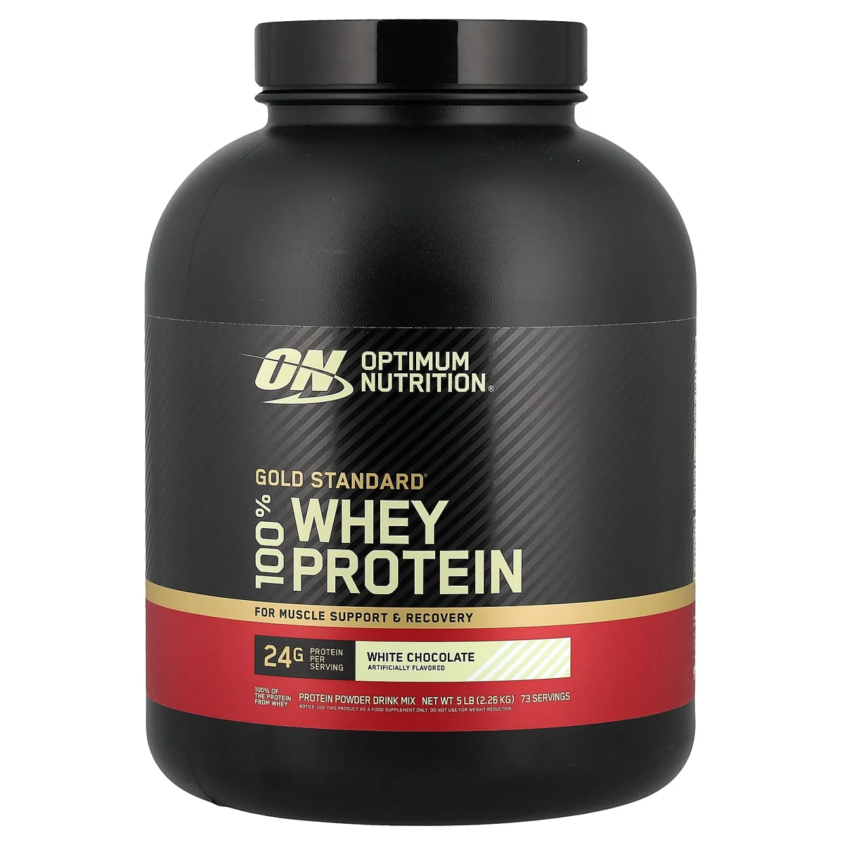 Optimum Nutrition Gold Standard 100% Whey Protein, White Chocolate