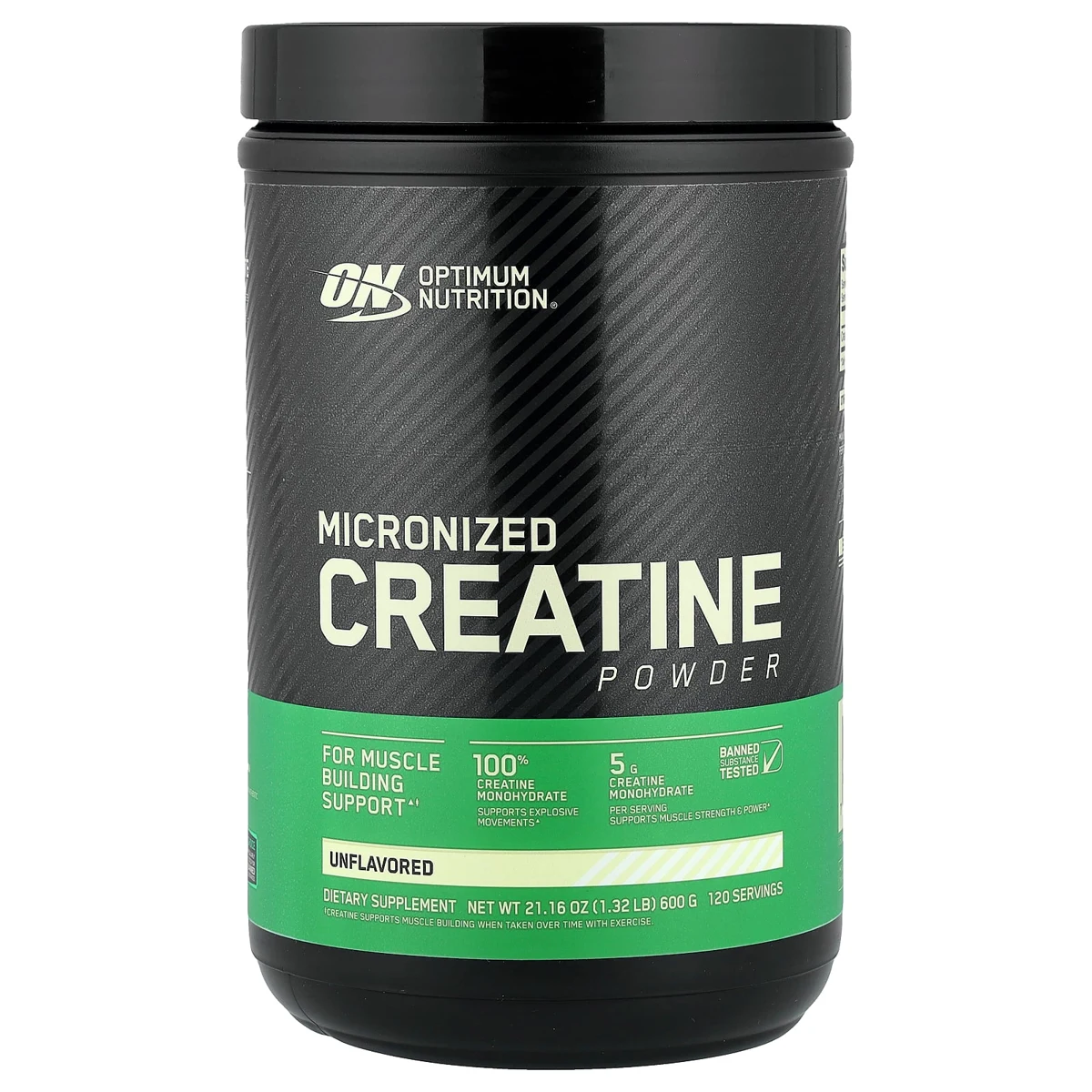 Optimum Nutrition Micronized Creatine Powder, Unflavored