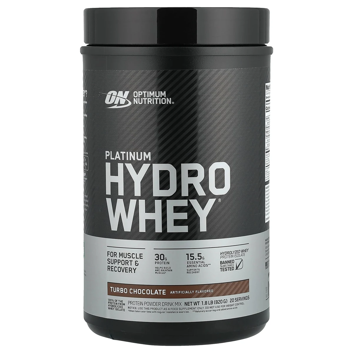 Optimum Nutrition Platinum Hydro Whey, Turbo Chocolate