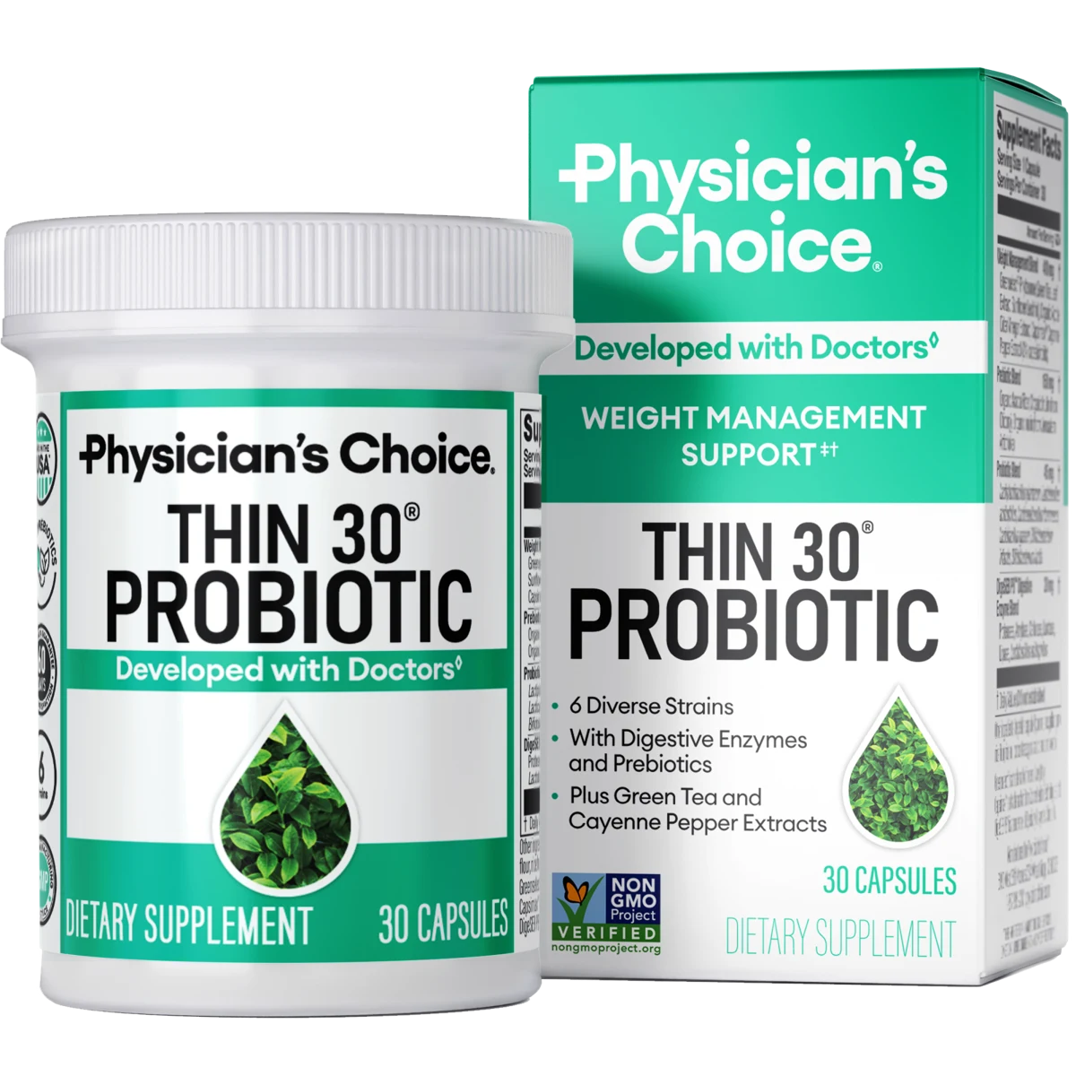 Physician's Choice Thin 30 Probiotic