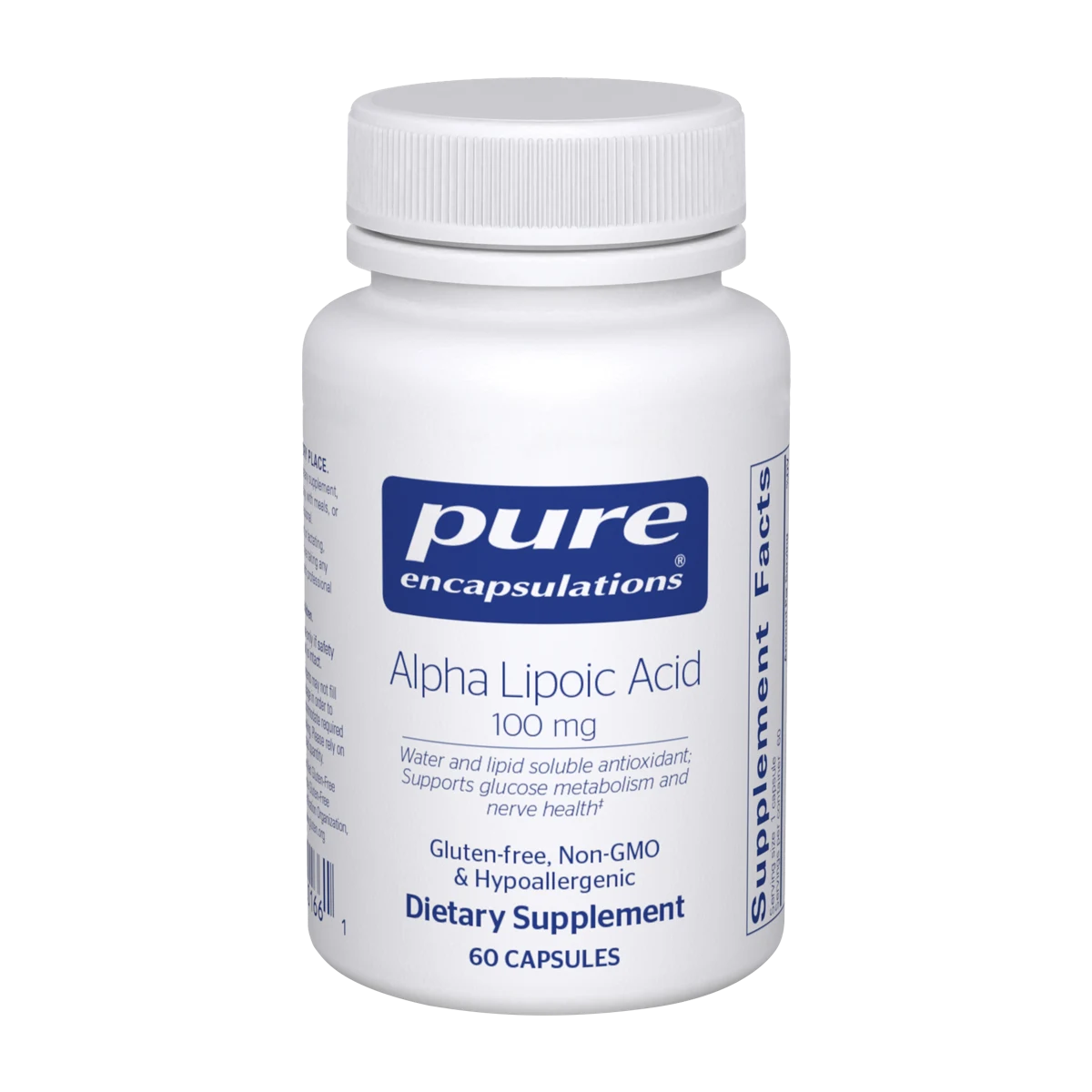 Pure Encapsulations Alpha Lipoic Acid 100 mg