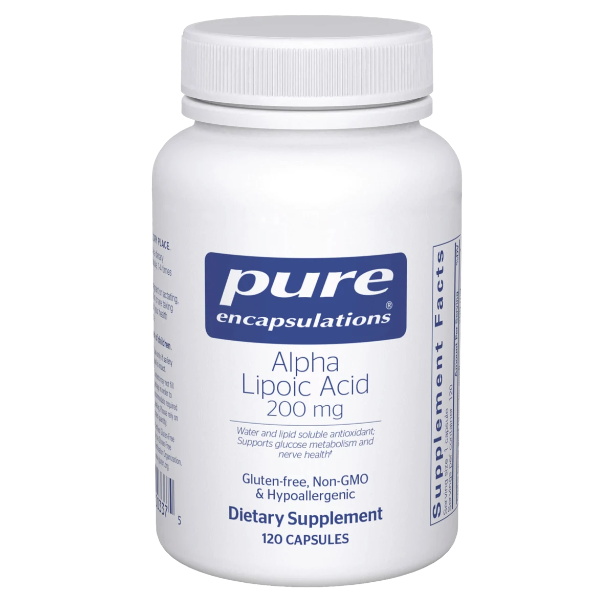 Pure Encapsulations Alpha Lipoic Acid 200 mg