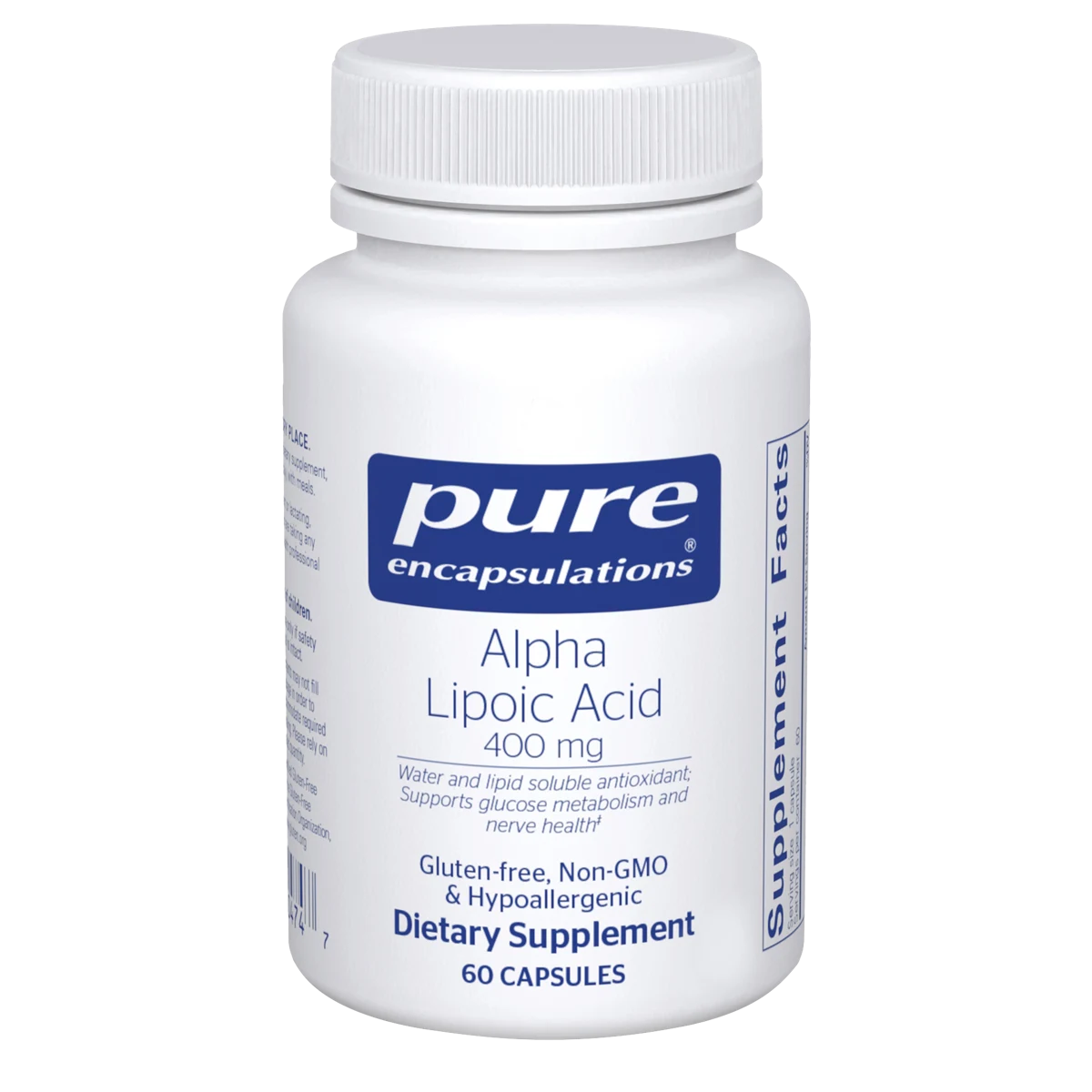 Pure Encapsulations Alpha Lipoic Acid 400 mg