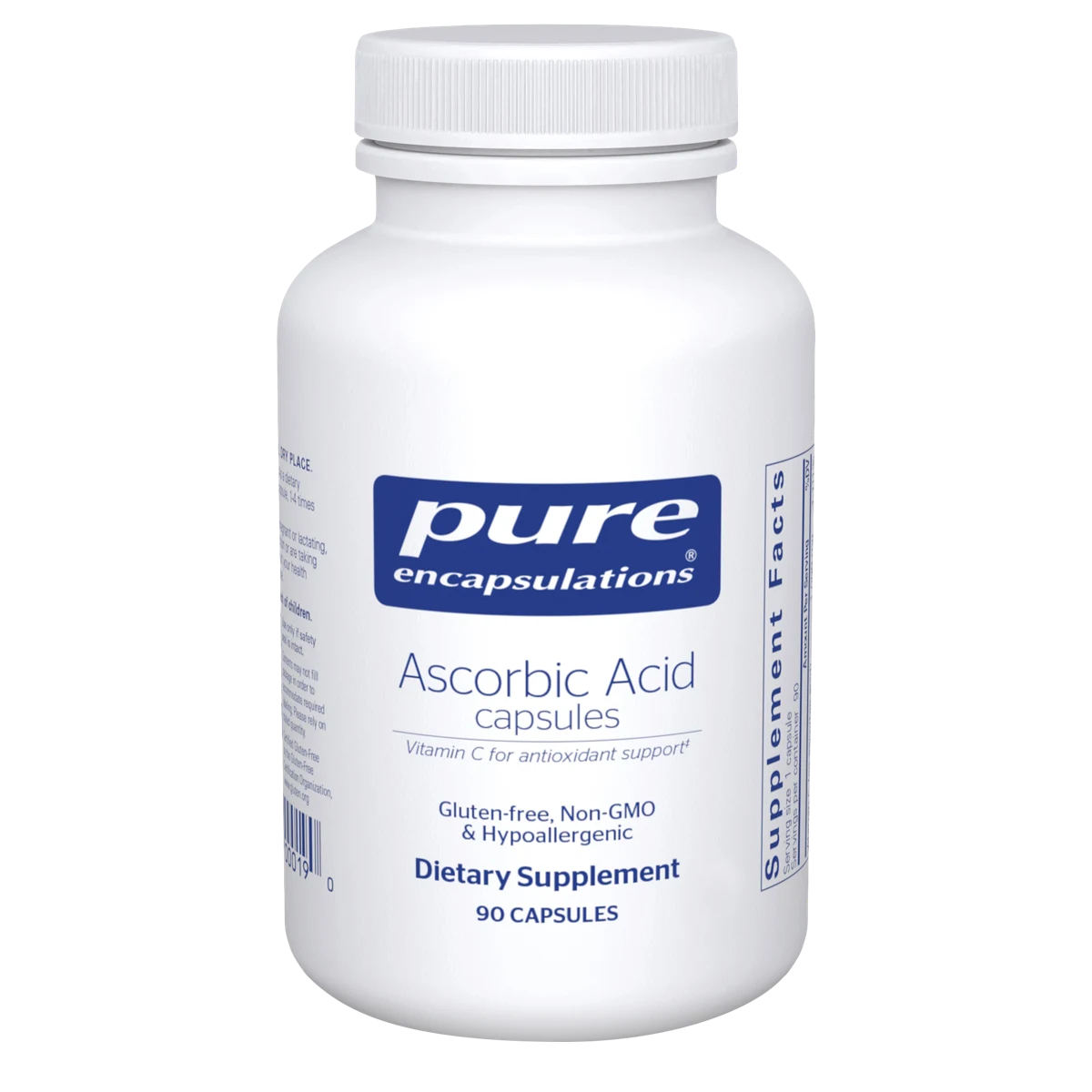 Pure Encapsulations Ascorbic Acid capsules