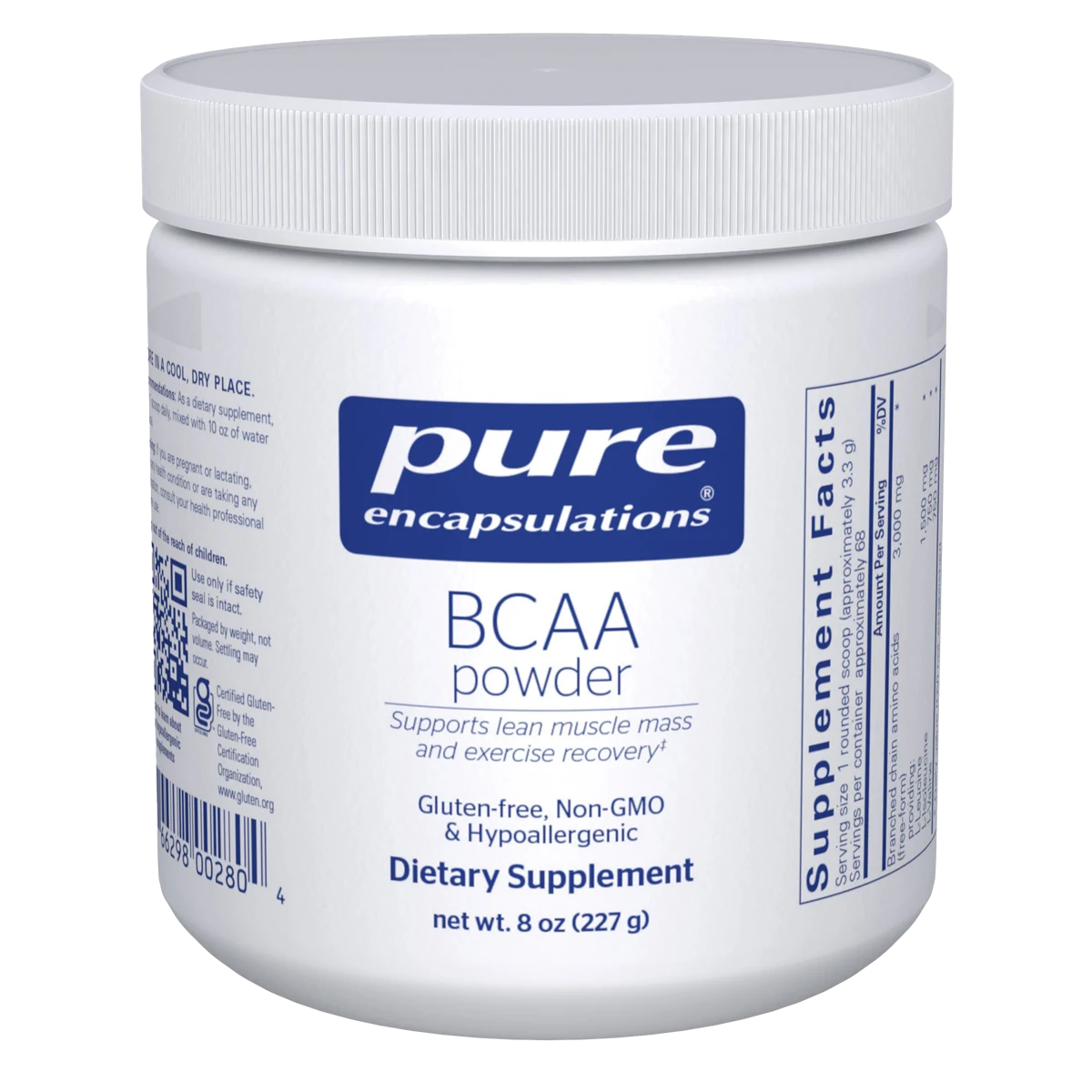 Pure Encapsulations BCAA powder