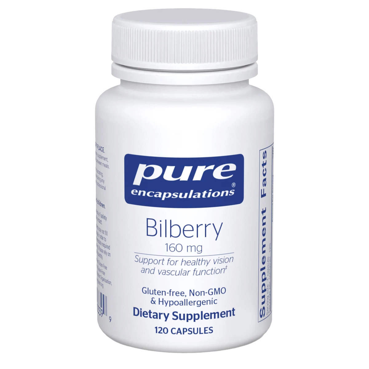 Pure Encapsulations Bilberry 160 mg