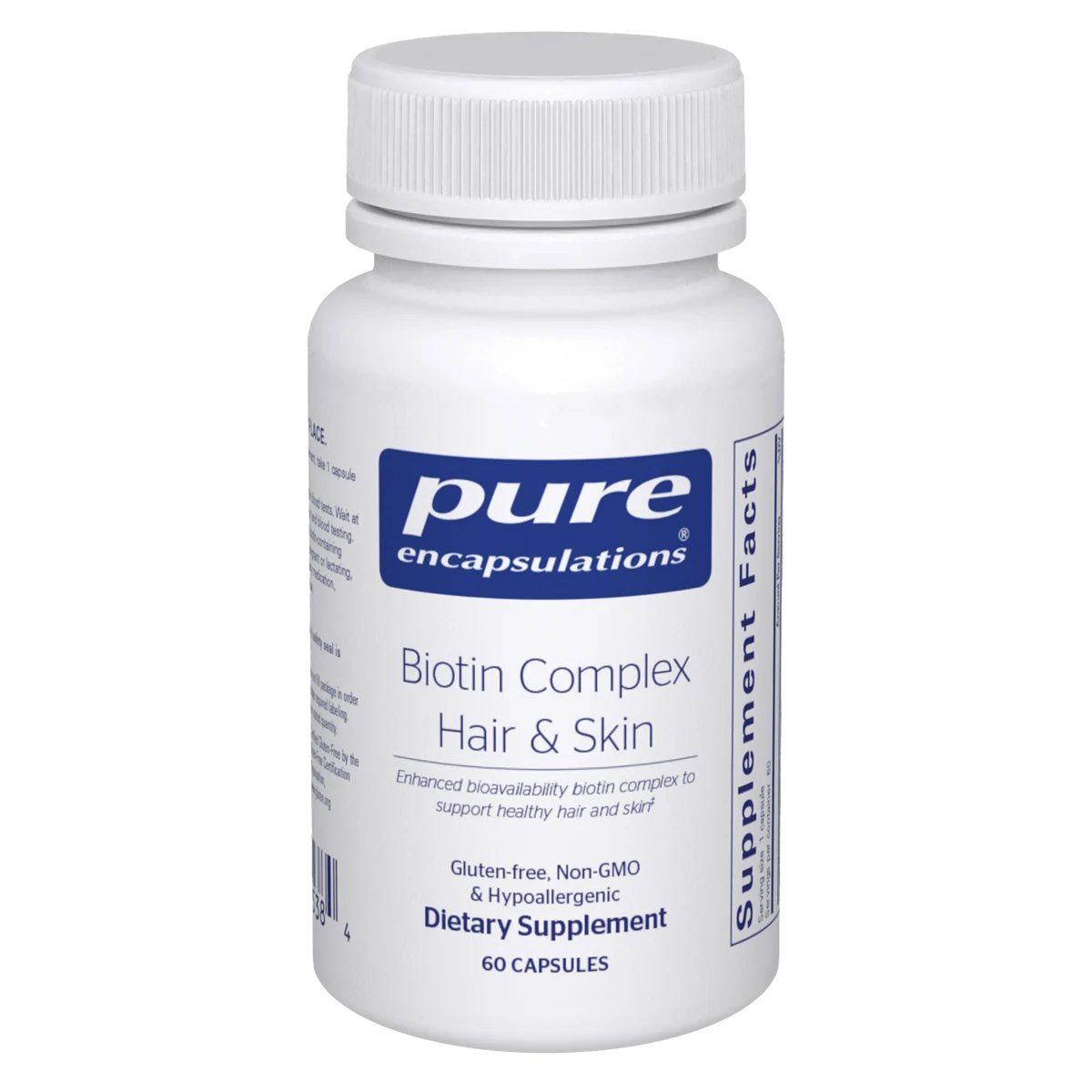 Pure Encapsulations Biotin Complex Hair & Skin