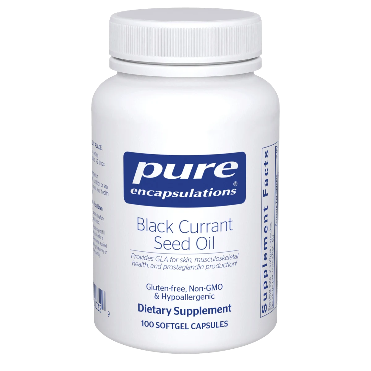 Pure Encapsulations Black Currant Seed Oil