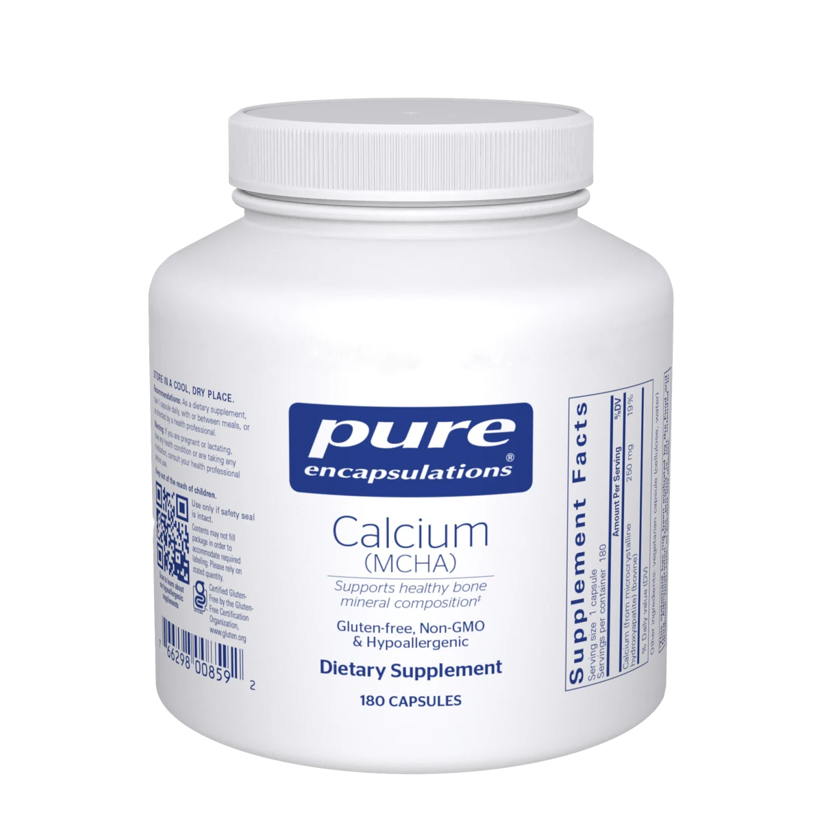 Pure Encapsulations Calcium (MCHA)