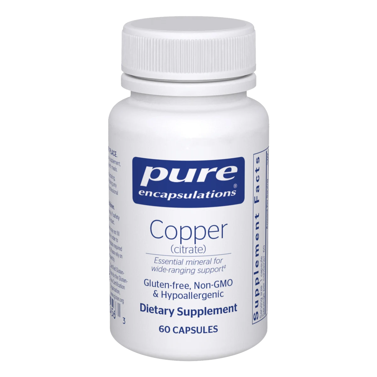 Pure Encapsulations Copper (citrate)