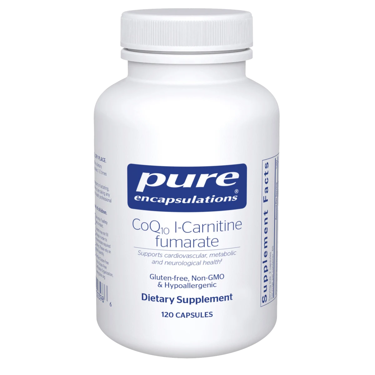 Pure Encapsulations CoQ10 l-Carnitine fumarate