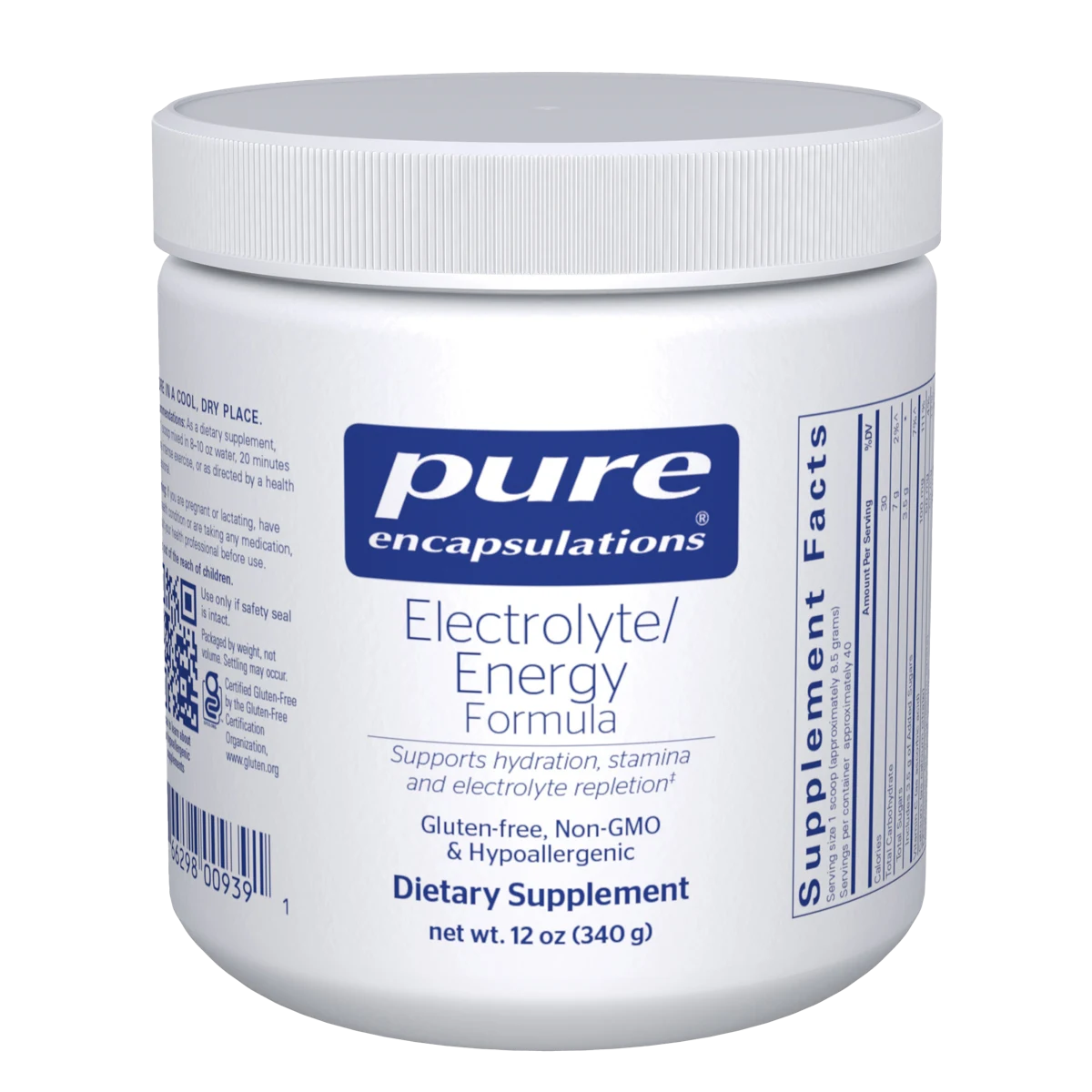 Pure Encapsulations Electrolyte/Energy Formula