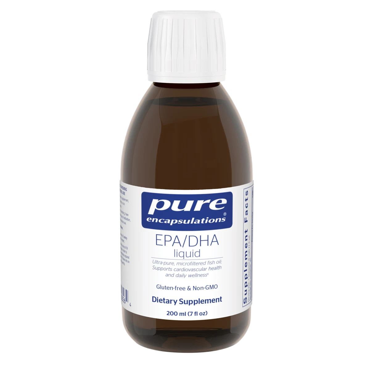 Pure Encapsulations EPA/DHA liquid (lemon flavor)