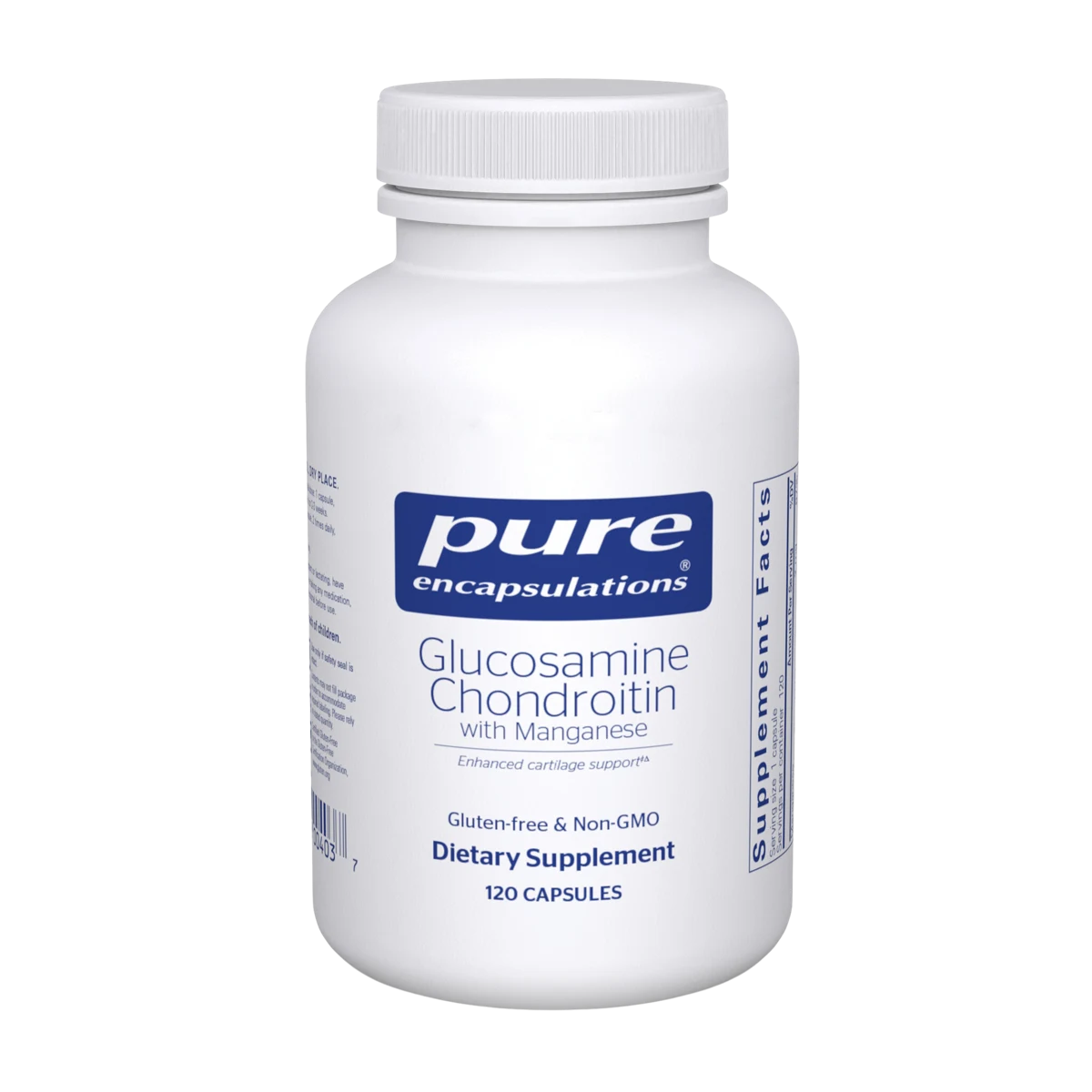 Pure Encapsulations Glucosamine Chondroitin with Manganese